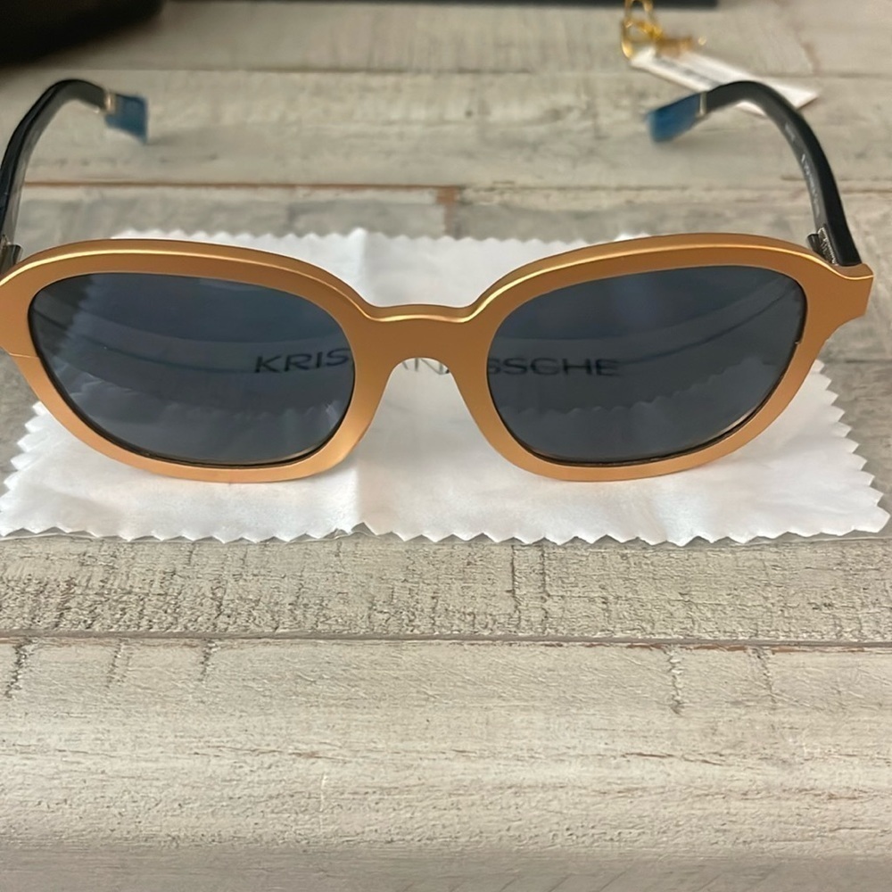 NWT KRIS VAN ASSCHE "KVA53C5" SUNGLASSES - Picture 2 of 9
